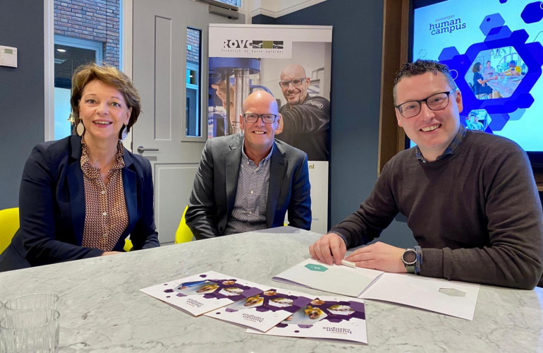 Ondertekening ROVC en Driessen Groep